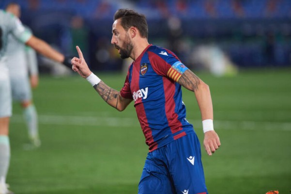 Morales puede completar en Getafe 100 partidos seguidos de Liga en el Levante
