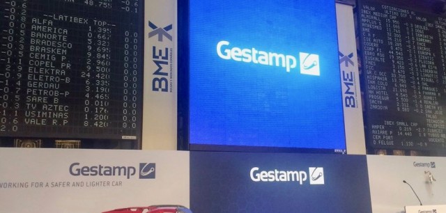 Gestamp debuta en bolsa a la baja