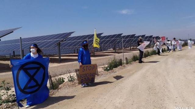 Equo se une al rechazo contra los macroproyectos solares de Cartagena