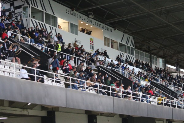 El Cartagena pide a las autoridades por escrito la vuelta del público en LaLiga SmartBank