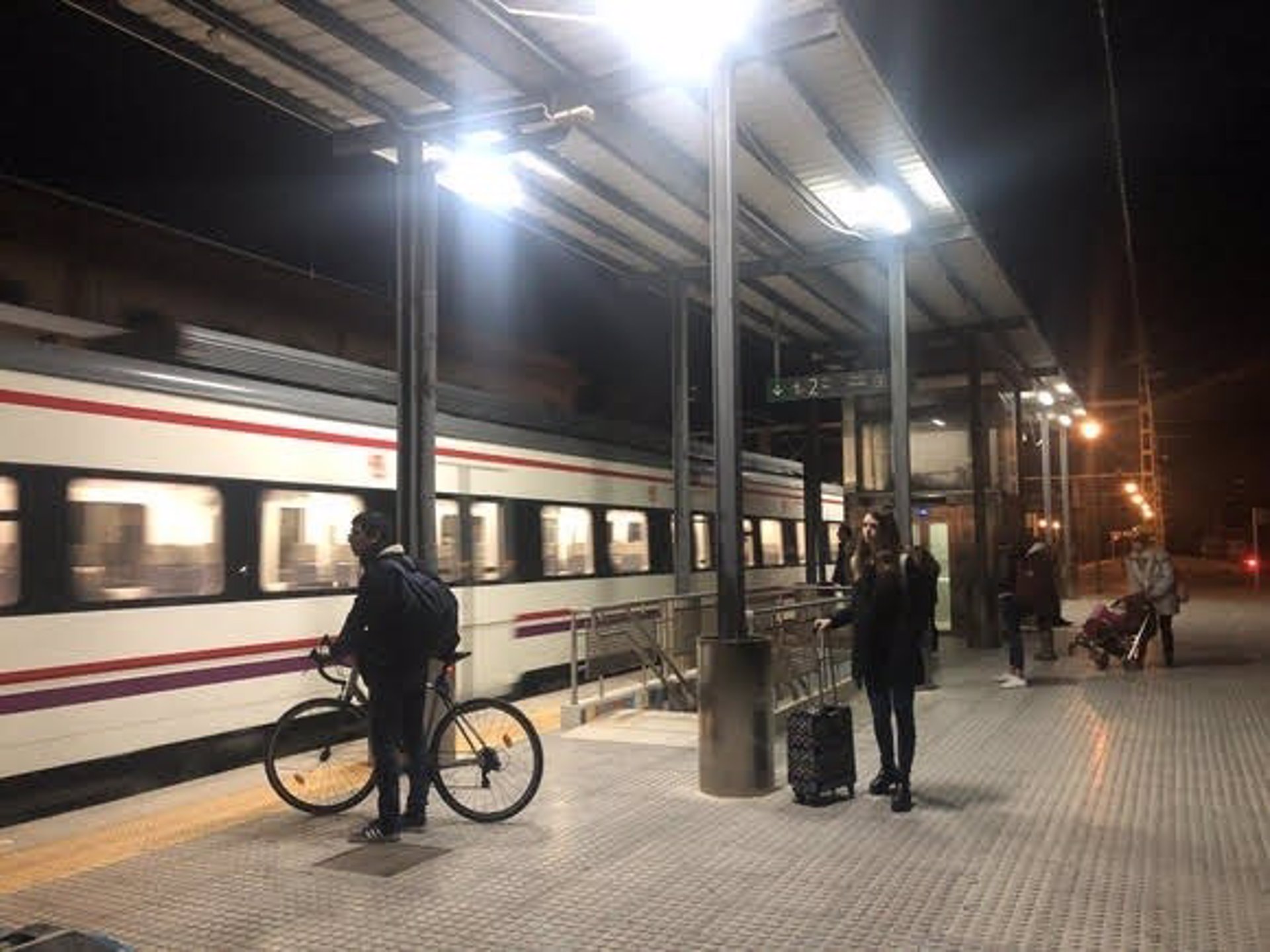 Imagen de archivo de una estación de Cercanías de Renfe  - 
