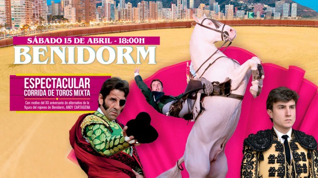 Concentración de taurinos en Benidorm tras 