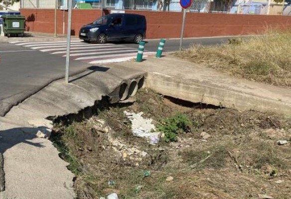 Castelló valora solicitar fondos europeos para solucionar las inundaciones en el Barranco del Sol