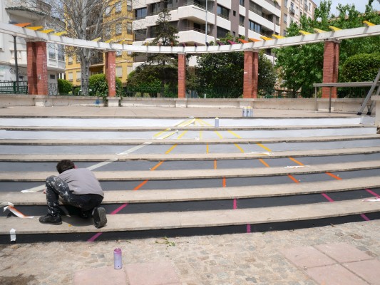 E1000 deja su arte 'oculto' en las calles de Vila-real