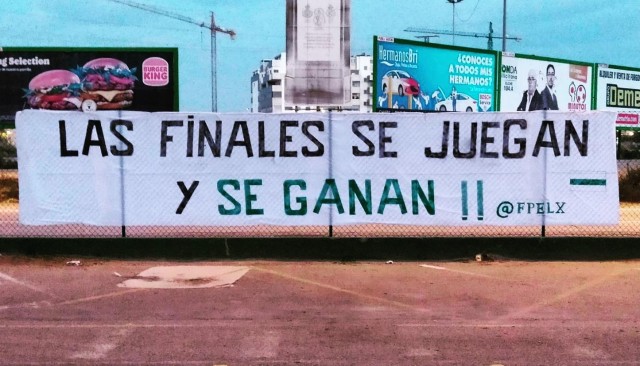 Las peñas del Elche preparan un recibimiento especial al equipo en la final contra el Alavés