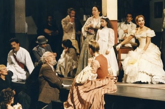 Berlanga durant un assaig de l'obra teatral FOTO: Vicente A. Jiménez / Teatres de la Generalitat Valenciana - 