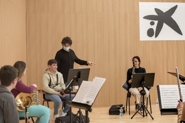 Cristóbal Soler imparte un curso de formación a directores de orquesta