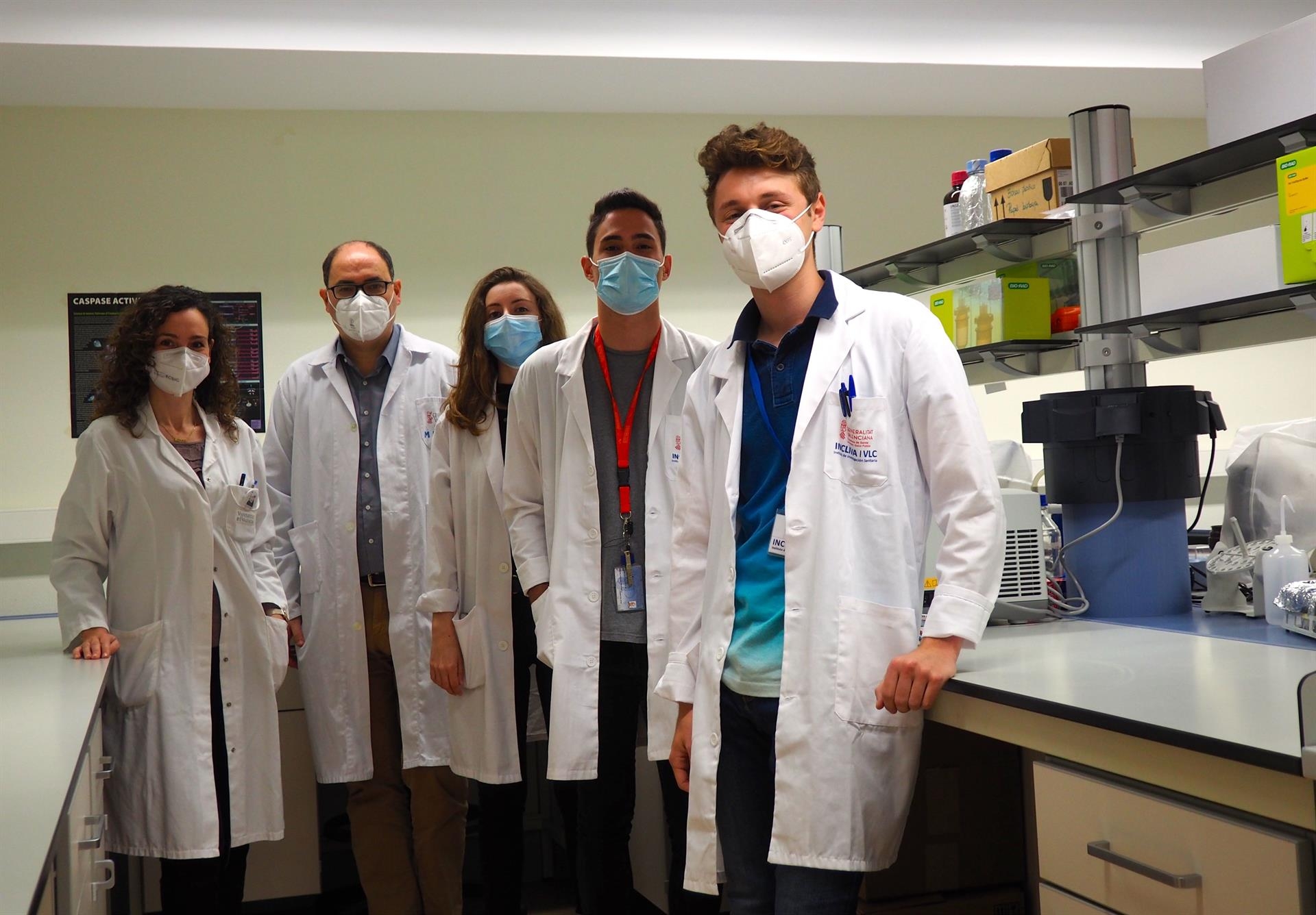 Begoña Pineda, Alejandro Pérez Fidalgo, Juanjo Martínez Pretel, María Monzón y Jan Hochstadt. Foto: GVA - 