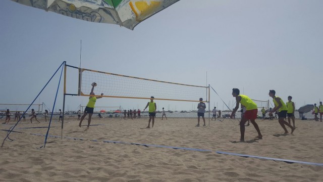 La Liga Regional de voley playa arranca en La Manga con la primera de ocho jornadas