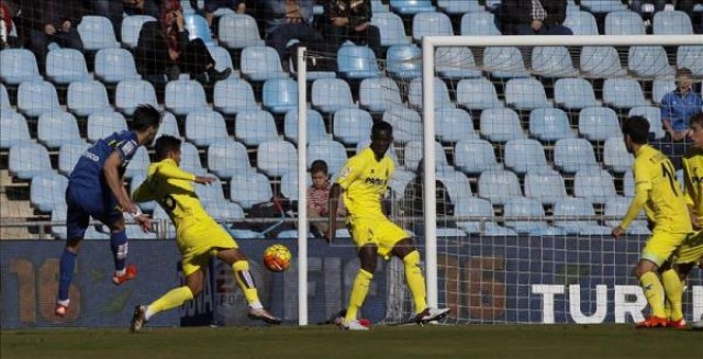 El Getafe ahonda en la herida del Villarreal