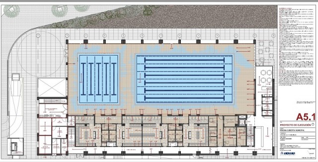 Duelo de ofertas entre Ferrovial y Pavasal para adjudicarse las obras de la piscina de Xàbia