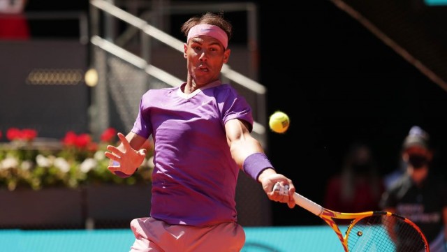 Nadal acelera hacia cuartos en Madrid