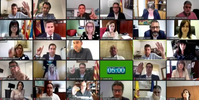 PSPV y Compromís arremeten contra PP y Cs en Diputación por 'señalar' a los ayuntamientos con el Planifica