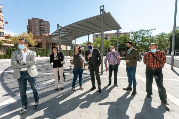 Alicante concluye la reurbanización de la Plaza del Progreso con obras por medio millón