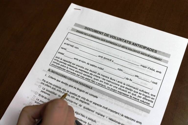 Más de 26.000 personas comunican a Sanidad la asistencia que quieren recibir al final de su vida