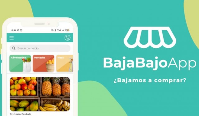 Una app permite comprar en los comercios del centro histórico y recibir todo en un mismo pedido