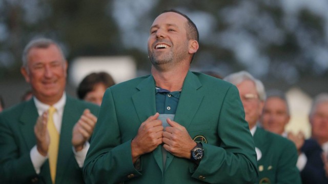 Sergio García asciende a la séptima plaza del ranking mundial tras su triunfo en Augusta