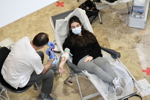 La solidaridad sanguínea, al alza: más de 2.600 nuevos donantes en el mes de abril