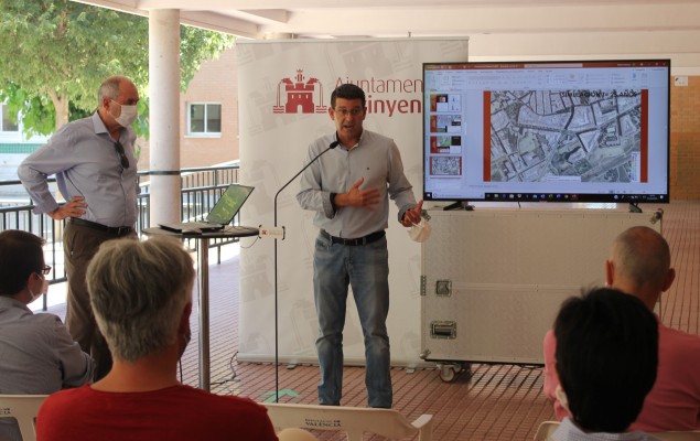 Las obras para evitar inundaciones en Benarrai permitirán crear una zona verde de 2.5000 euros