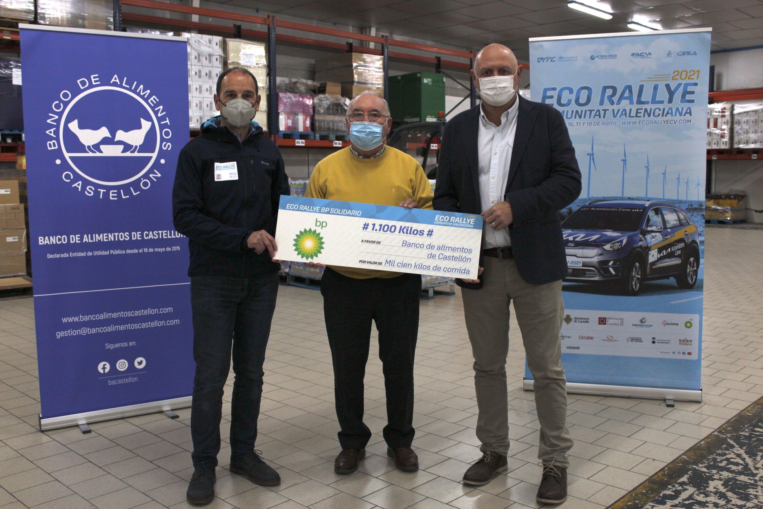 BP España entrega 1.100 kilos de comida al Banco de Alimentos de Castellón