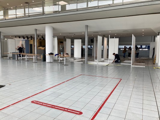 El acondicionamiento del centro de vacunación de Torrevieja le costó al ayuntamiento 14.000 euros