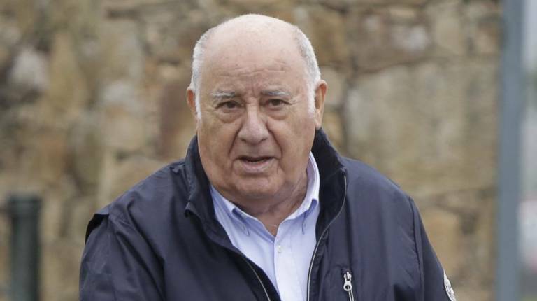 Amancio Ortega percibe 646 millones por el dividendo de Inditex