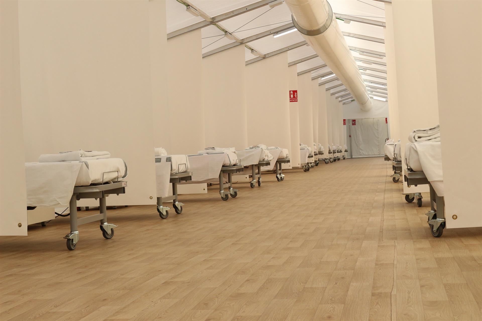 Castellón tiene el porcentaje de camas hospitalarias ocupadas por covid-19 más alto de la Comunitat