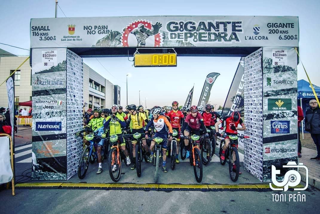 La Gigante de Piedra Small 2021 reunirá a 700 ciclistas en Sant Joan de Moró