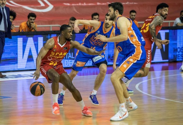 Dubljevic lidera el triunfo de Valencia Basket en Murcia