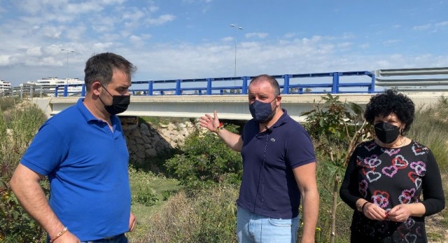 El PP de Elche propone una mesa de trabajo para solucionar las inundaciones en la carretera de Santa Pola