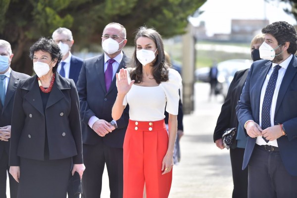 La reina Letizia amadrina el Congreso Educativo sobre Enfermedades Raras de Totana