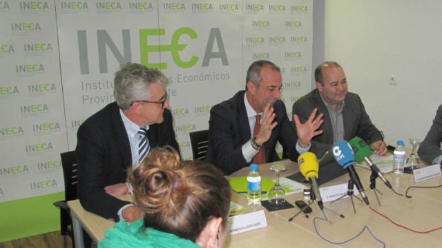 Ineca: Alicante toca el freno en la carrera
de la recuperación económica