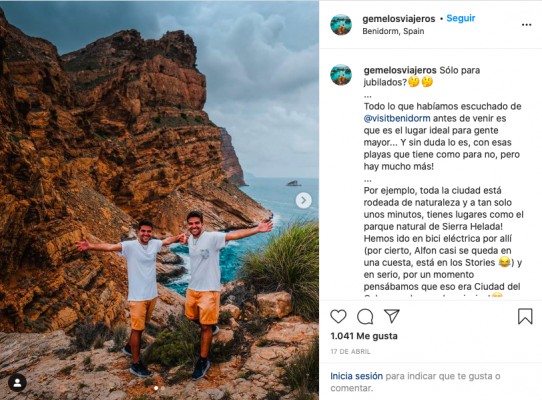 'Influencers' y Twitch, las alternativas al marketing de Visit Benidorm en tiempos de pandemia