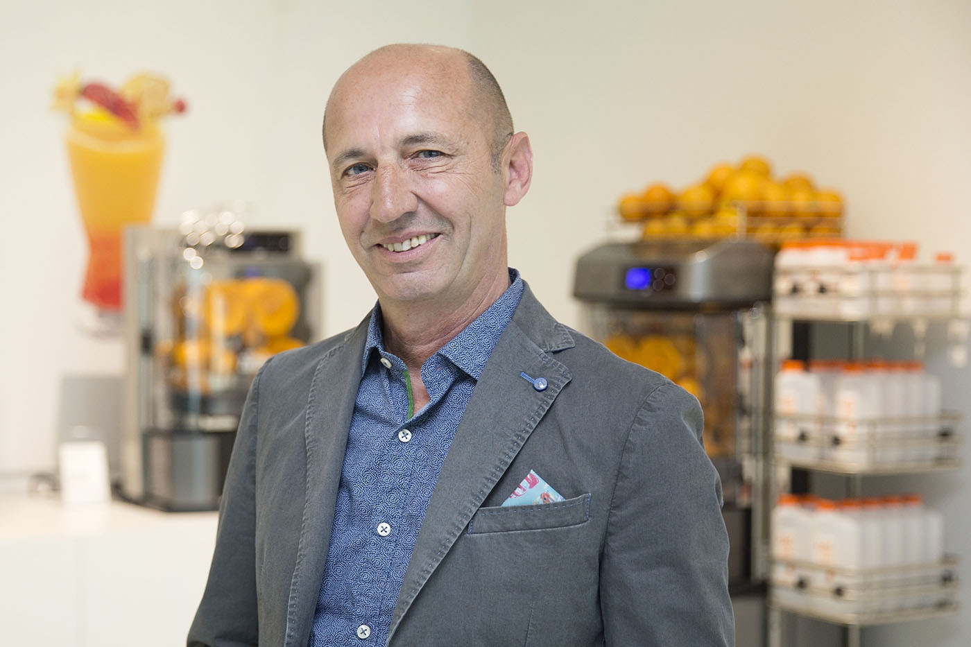 Víctor Bertolín, CEO de Zumex. Foto: MARGA FERRER - 