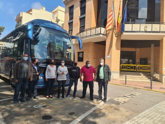 Albal, Beniparrell, Catarroja y Massanassa ponen a rodar su autobús gratuito para la vacunación