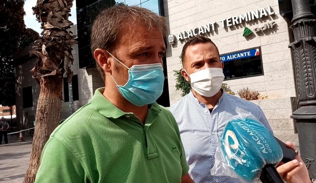 Compromís insta al bipartito a desbloquear los pasos peatonales sobre el futuro Parque Central