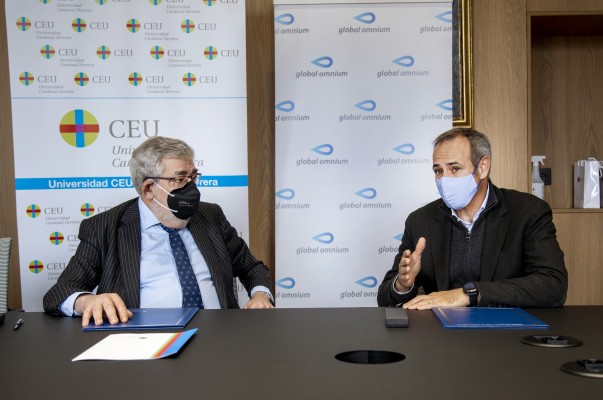Global Omnium y la Universidad CEU Cardenal Herrera colaborarán en el ámbito científico, cultural y educativo

