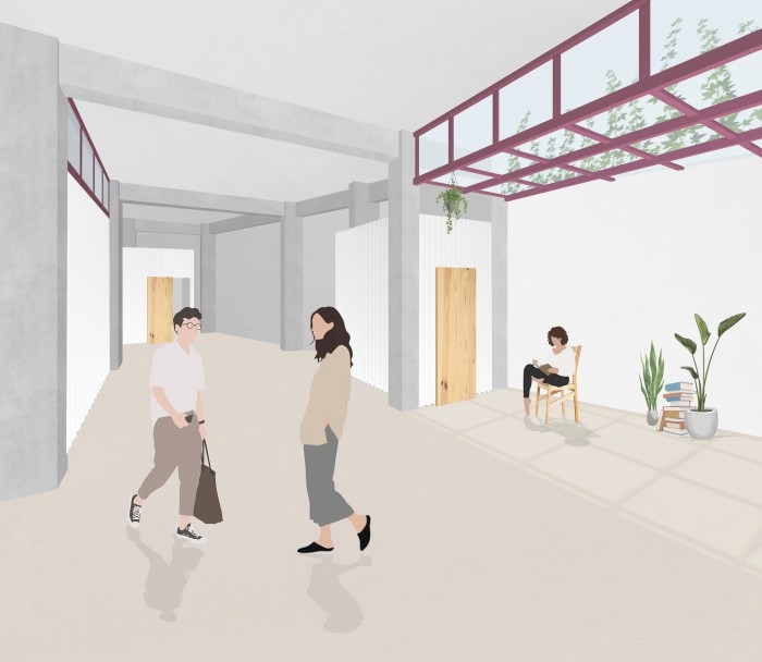 Previsió del nou espai. Foto: LA REPARTIDORA - 