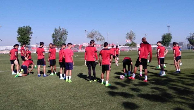 Sampaoli prosigue la preparación del partido de Valencia sin Nasri y Rami