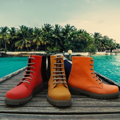 O-stuff: botas intemporales que usan materiales reciclados desde el caucho a la piña
