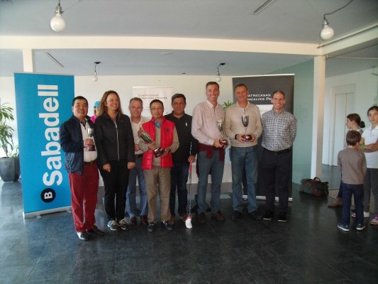 Éxito de participación en el VIII Torneo de Golf Cuatrecasas - Banco Sabadell 
