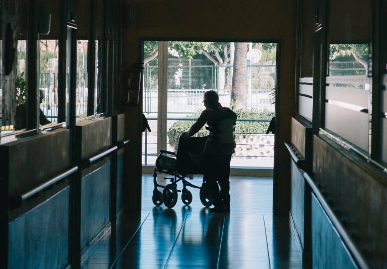 Imagen de una residencia de mayores. Foto: KIKE TABERNER - 