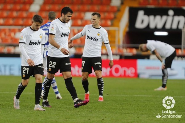 Así está el golaverage del Valencia CF en la lucha por la salvación