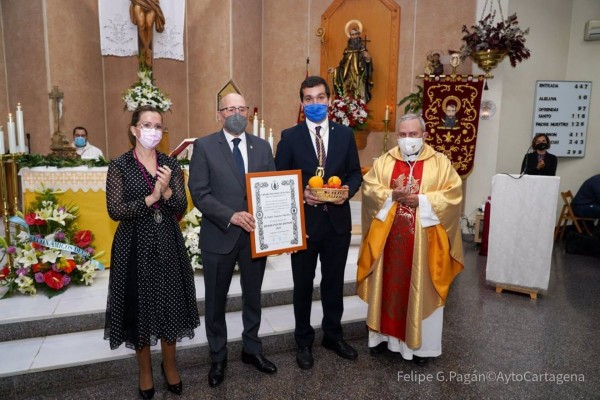 La Cofradía de San Ginés de la Jara celebra el 344 aniversario del Patronazgo de Cartagena