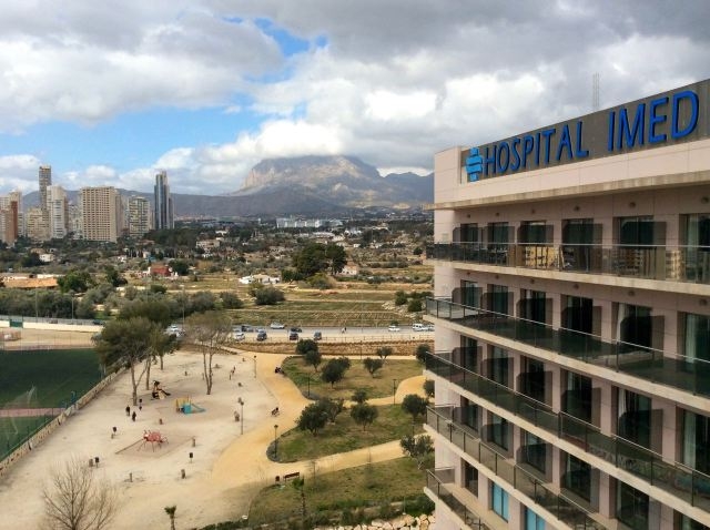 Imed Levante prevé la ampliación de su hospital en Benidorm: duplicará su superficie
