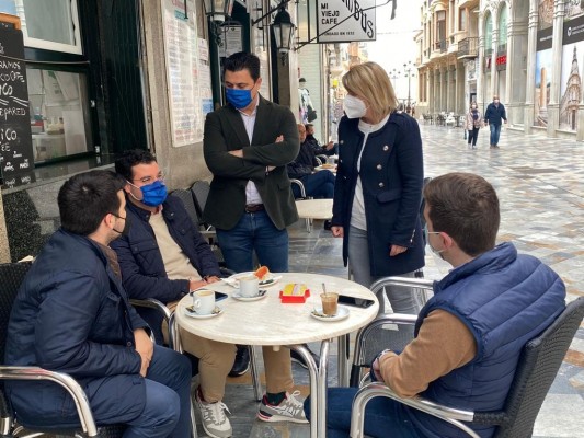 Nuevas Generaciones se lanza a la calle para 