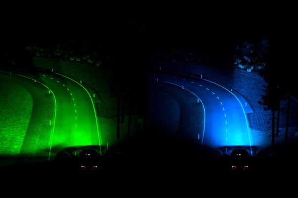 Ford prueba unos nuevos faros inteligentes que dirigen el haz de luz hacia las próximas curvas