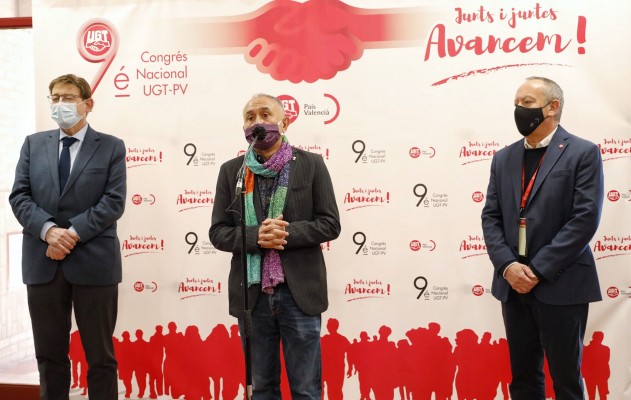 Ismael Sáez, reelegido secretario general de UGT-PV con el 94,3% de los votos