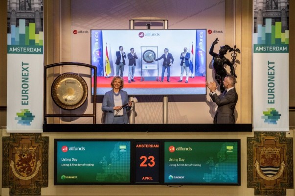 La española AllFunds se dispara en su estreno en la Bolsa de Ámsterdam