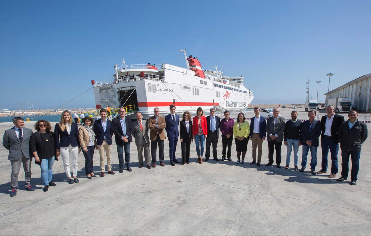 Cien pasajeros estrenan la nueva ruta Gandia-Ibiza operativa en Pascua